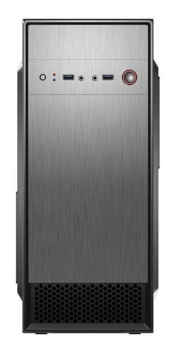 Imagen 3 de 10 de Gabinete De Pc Escritorio Aluna Con Fuente 500w Midtower