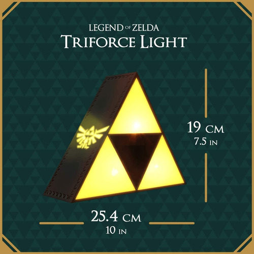 Paladone, Luz Nocturna De Trifuerza De The Legend Of Zelda
