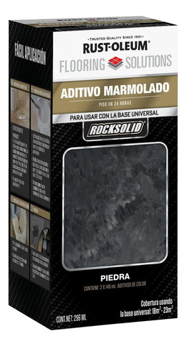 Pigmento / Aditivo De Color Marmolado Para Resina Rocksolid