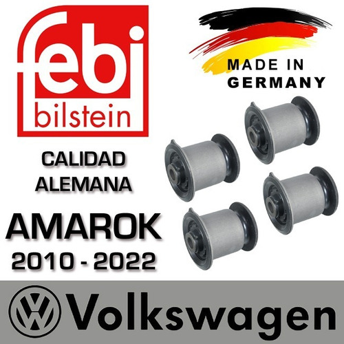 4 Bujes Bandeja Delantera Superior Volkswagen Amarok (febi)