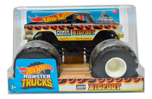 Monster Trucks Hot Wheels Power Wheels Bigfoot Metal 1:24 