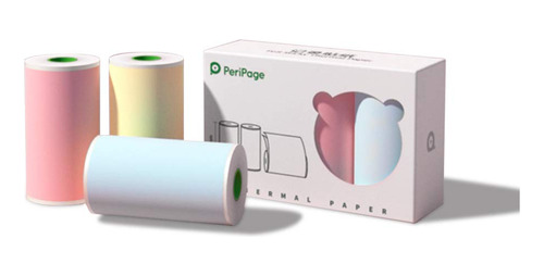 Peripage Colorful Mini Adhesivo De Papel Para Impresora, Pap