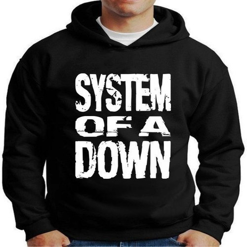 Blusa System Of A Down. Moletom Canguru