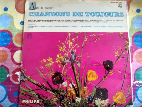 Chansons De Toujours Lp Airs De France