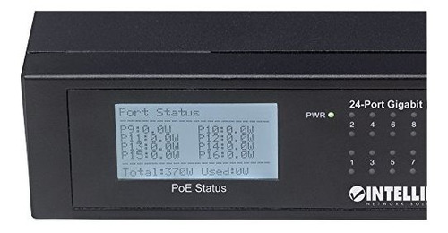 Ic Intracom 19 24 Puerto Gigabit Ethernet Poe Switch Itl