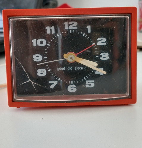 Reloj Diseño Retro Vintage Antiguo Electrico Alarma Germany