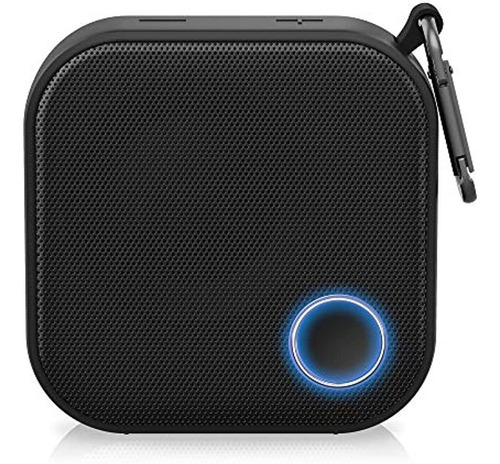 Brookstone Big Blue Go Altavoz Inalámbrico Compacto, A Prueb