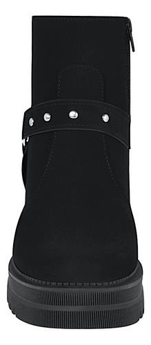 Botines Dama Stylo 6000 Suede Negro