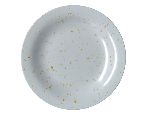 Plato De Melamine Llano 22,5 Cm