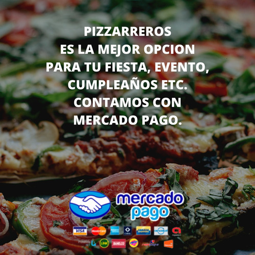 Servicio De Pizzas, Calzones, Chivitos Y Mas A La Parrilla