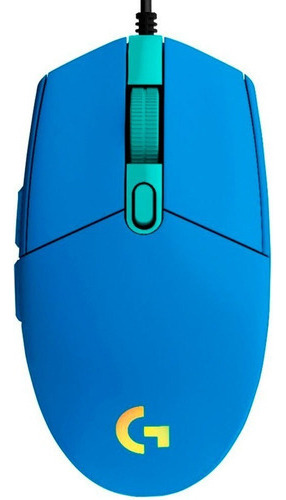 Mouse De Juego Logitech  G Series Lightsync G203 Azul