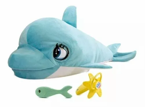 Delfin Interactivo Blu Blu Peluche Original Tv