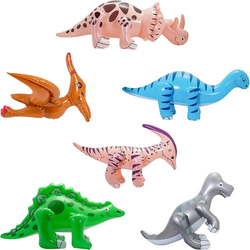 Jumbo 24 Blow Up Dinosaurios Inflables Suministros Para...