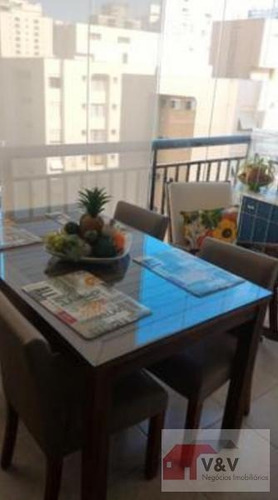 Imagem 4 de 15 de Apartamento Para Venda Em São Paulo, Brooklin, 2 Dormitórios, 1 Suíte, 2 Banheiros, 1 Vaga - Brkl865_2-671193