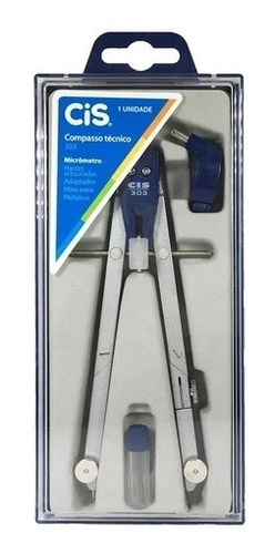 Compasso Técnico Articulado + Adaptador 303 - Cis