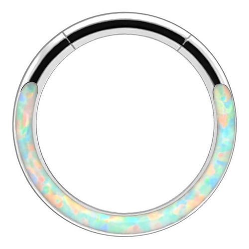 Imagen 1 de 2 de Septum Clicker Opal Real Piercing Argentina ®