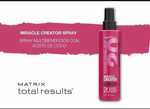 Miracle Creator Spray Protector Térmico Y Filtro Uv Matrix