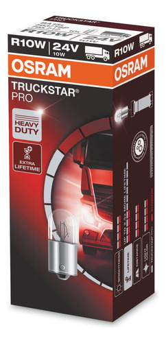 Lampara R10w Truckstar Pro 24v 10w (10 Unid.) Osram 5637tsp