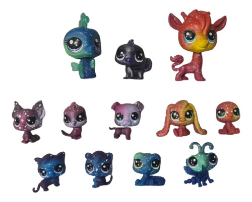 Little Pet Shop - Animales Galacticos Colección De 12