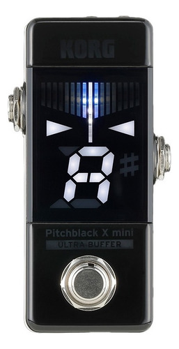 Afinador Cromático Korg Pitchblack X Mini Pedal