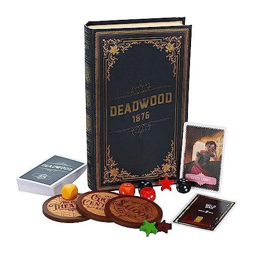 Deadwood 1876 Viejo Juego De La Tabla Oeste De Oro, Zksbn