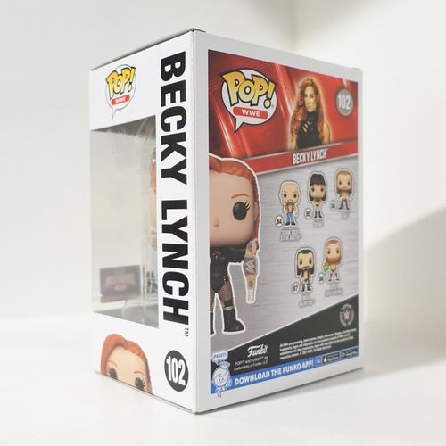 Funko Pop! Wwe - Becky Lynch 102 Two Belts Target Con