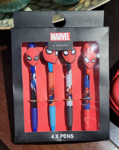 Estuche, Set Lápices Y Libro Para Pintar Spider Man Primark