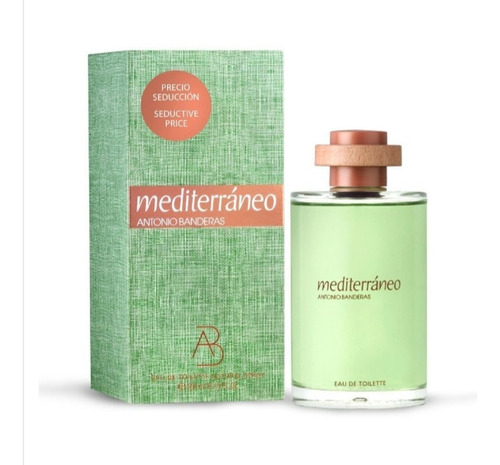 Mediterráneo Eau De Toilette De 200 Ml Para Hombre Original