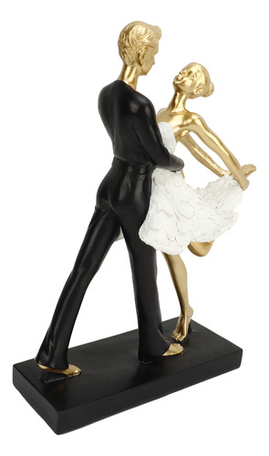 Estatua De Pareja Bailando, Escultura Romántica, Decoración