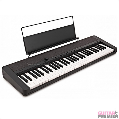 Teclado Casiotone Ct-s1 Sensitiv Atril Funda Pedal Pie Banco