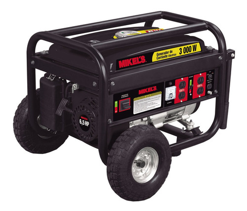 Generador Corriente Electrica 2700 Watts 6.5 Hp Mikels