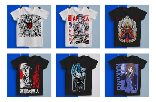 Animes,pack De Artes,vetores,serigrafia,sublimação,dtf