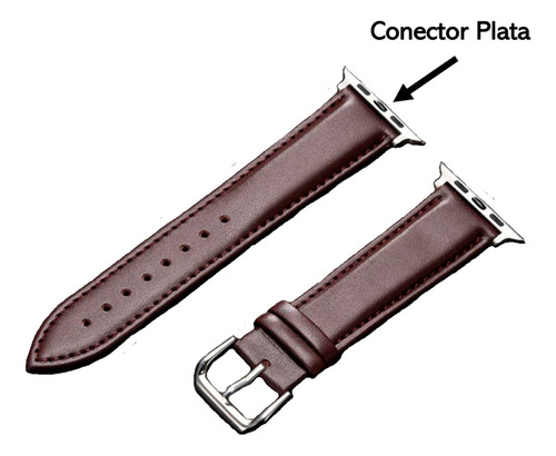 Correa De Cuero Genuino Para Apple Watch 100% Cuero