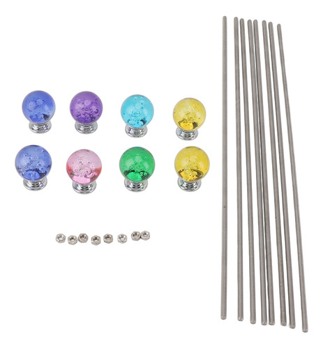 Estacas De Jardín Diy Fairy Wand, 8 Unidades