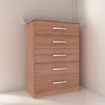 Comprar Comodas Cajoneras 5 Cajones Dormitorio Blanca 051