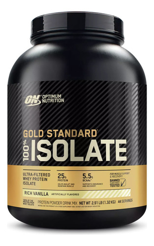 Gold Standard 100% Isolate 3 Lb + Envío Gratis