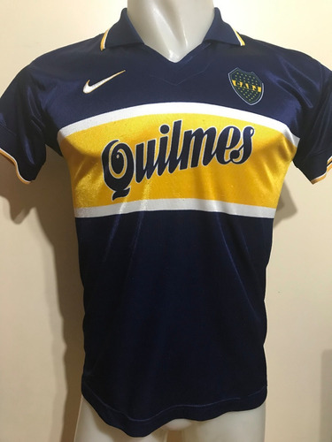 Camiseta Boca 1996 1997 Riquelme #8 Argentina Xs - Dama