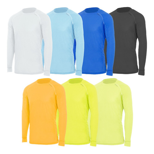 Remera Térmica Manga Larga Hombre Colores Oferta!