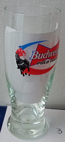 Vaso Cerveza Budweiser Polo Team Varios (Usado)