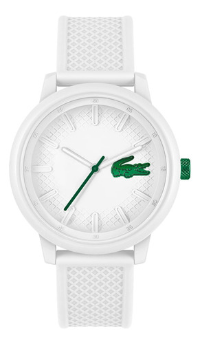 Reloj Lacoste de caucho blanco para hombre 2011315