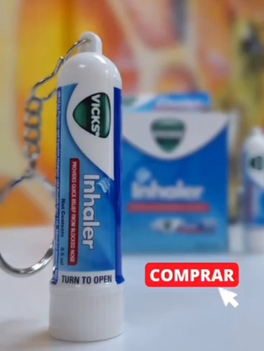 Inhaladores Importados Portátiles Vicks De 0,5ml