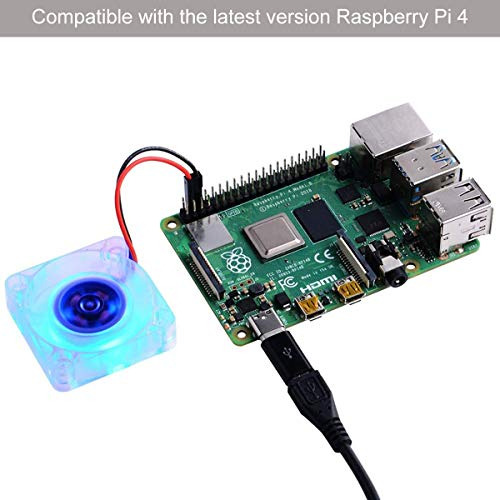Ventilador Makerfocus Para Raspberry Pi 4, Ventilador De Ref