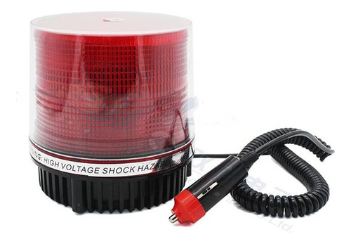  Baliza Led Roja 12v Estroboscopica Con Iman 51012