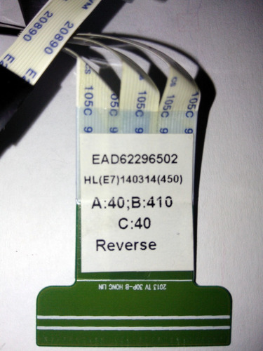 Cable Flat Lvds Para Televisores LG P/n: Ead62296502