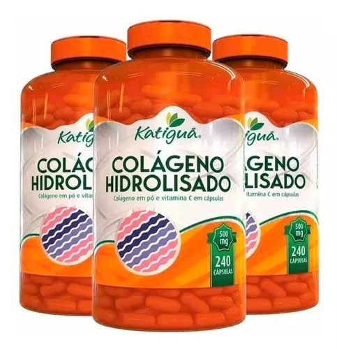 Colageno Hidrolizado Con Vitamina C - 240 Cápsulas | Mercado Libre
