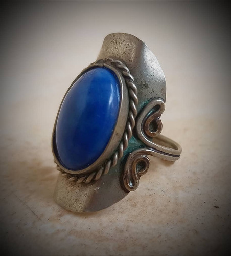 Antiguo Anillo Italiano Siglo Xix Hecho A Mano 2 Oferta!