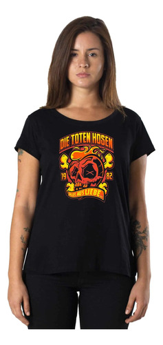 Remeras Mujer Die Toten Hosen|de Hoy No Pasa| 7 V