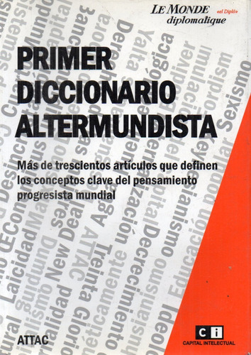 Primer Diccionario Altermundista Attac 