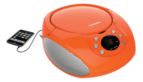 Reproductor De Cd Portátil Boombox Proscan Elite Con Radio A