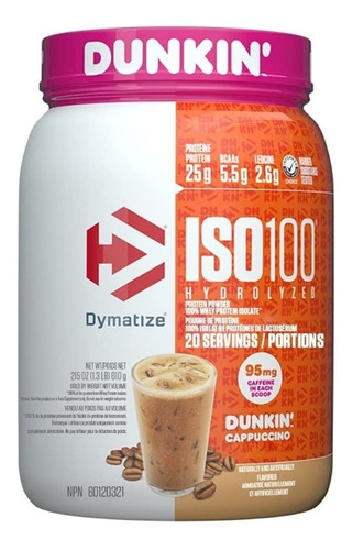 Proteína Iso100 Dunkin 